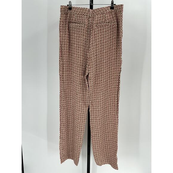 Tell Your Friends Red Viscose Trouser Size L - Picture 3 of 4